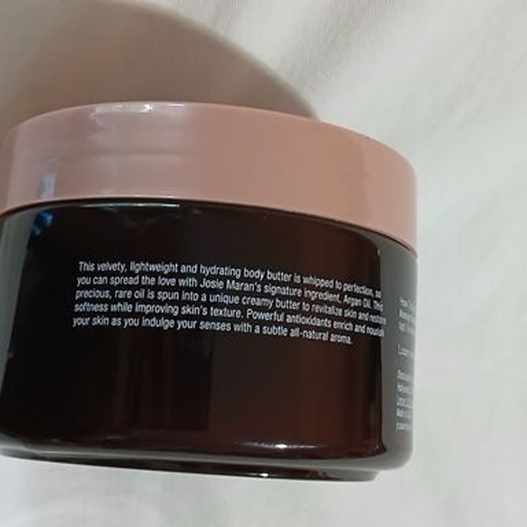 NEW Josie Maran Whipped Argan Oil 19 oz whipped body butter SWEET CRANBERRY - Picture 5 of 6